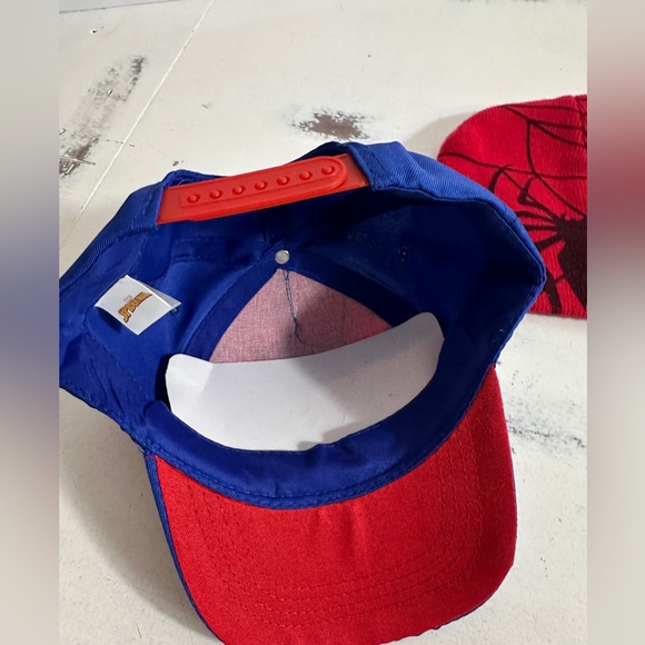 Marvel Spiderman Superhero Kids New ball Cap and Beanie - Red and Blue - Picture 3 of 6